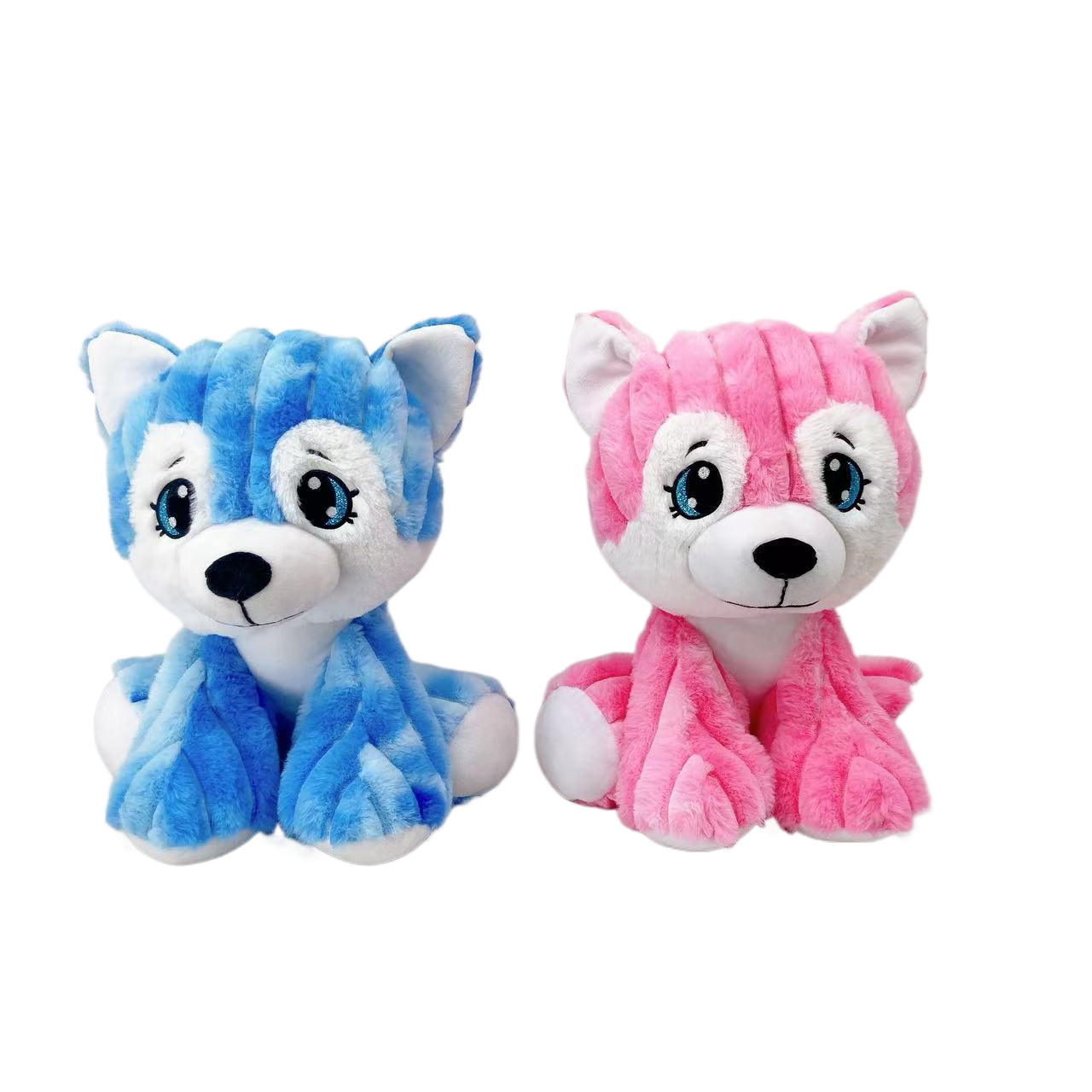 Husky Fløjlsdyr - 36cm siddende